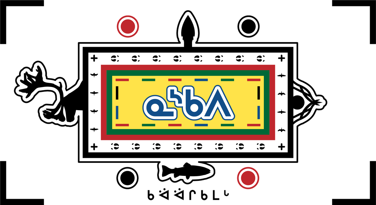 The flag of the Naskapi Nation of Kawawachikamach